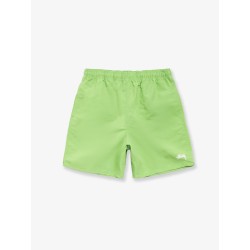 Nylon swim trunks with logo