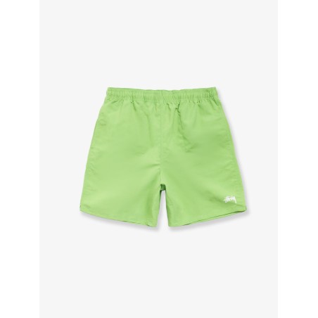 Nylon swim trunks with logo
