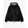 Nylon jacket with back lettering logo