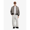 J-Type-Treat diamond-quilted cotton blend jacket
