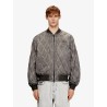 J-Type-Treat diamond-quilted cotton blend jacket