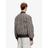 J-Type-Treat diamond-quilted cotton blend jacket