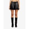 DE-SPIKI-S short denim skirt with washed-out effect