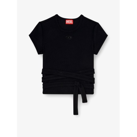 T-BUNNY-TAIL-S1 cotton T-shirt with tie bands