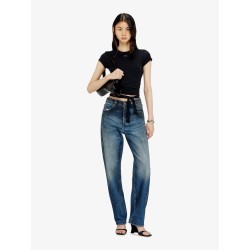 T-BUNNY-TAIL-S1 cotton T-shirt with tie bands