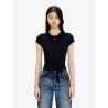 T-BUNNY-TAIL-S1 cotton T-shirt with tie bands