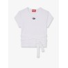 T-BUNNY-TAIL- S1 cotton T-shirt with tie bands