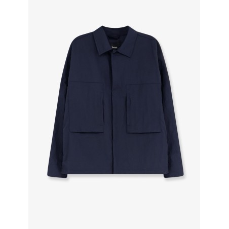 Wrinkled nylon jacket