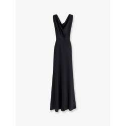 Satin long dress