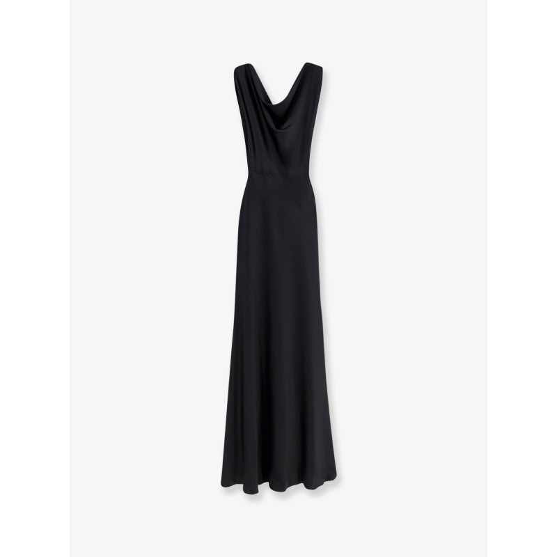 Satin long dress