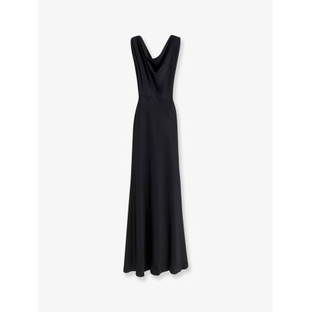 Satin long dress