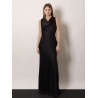 Satin long dress