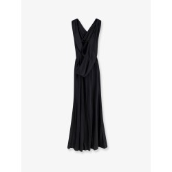 Satin long dress
