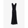 Satin long dress