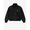 Polar nylon jacket with logo patch on the front