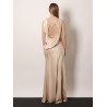 Satin long dress