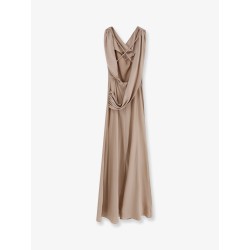 Satin long dress