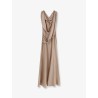 Satin long dress