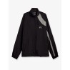 Water-repellent nylon jacket with front logo
