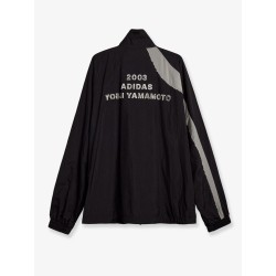 Water-repellent nylon jacket with front logo