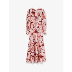 Linen and cotton blend long dress