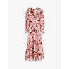 Linen and cotton blend long dress