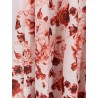 Linen and cotton blend long dress