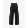 Baggy blue denim jeans