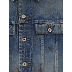 Sleeveless denim jacket