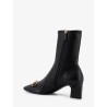 Women's Signora leather boots with Horsebit on the front