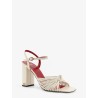 VG Annet leather sandals with metal VLogo