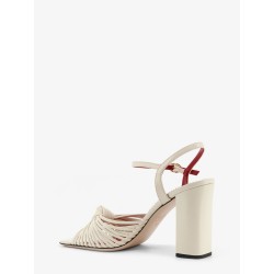 VG Annet leather sandals with metal VLogo