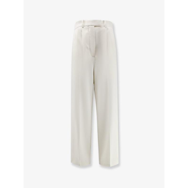 Wool and mohair trousers