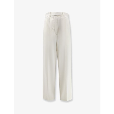 Wool and mohair trousers