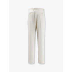 Wool and mohair trousers