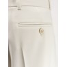 Wool and mohair trousers