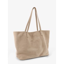 City bag shoulder bag in suede
