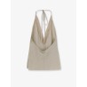 Viscose and linen top