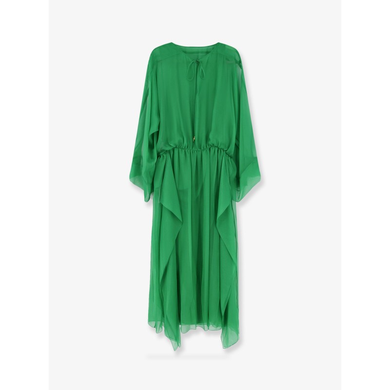 Silk long dress