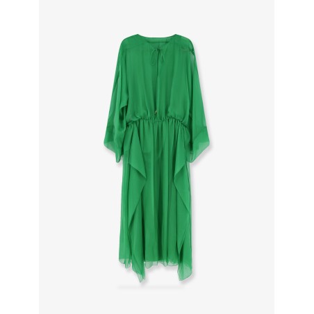 Silk long dress