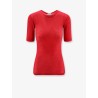 Ribbed cotton t-shirt