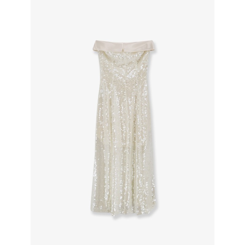 Dress with sequins