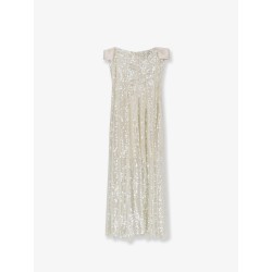 Dress with sequins