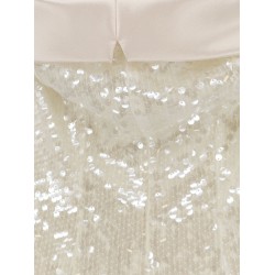Dress with sequins