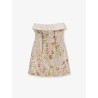Mini dress with sequins
