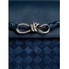 Andiamo Messenger suede crossbody bag with Intrecciato motif