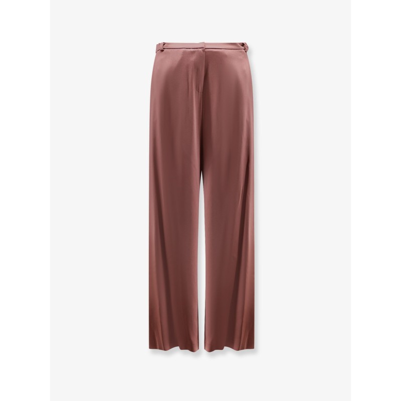 Satin trousers