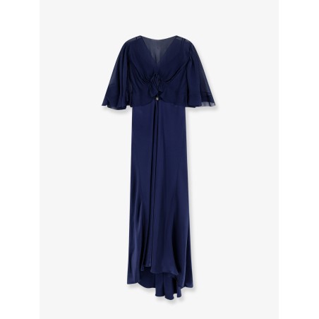 Satin long dress