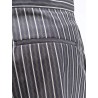 Henna striped cotton bermuda shorts