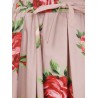Cotton skirt with iconic print